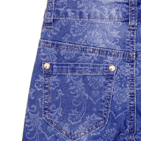 Джинсы для девочек, рост 104 см-3