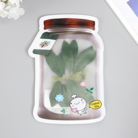 Artificial plant for creativity "Hebelly leaves" set of 6 pcs 13.5x16 cm-4