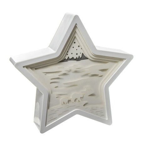 The nightlight "Bear in the Star" Led USB from 3haa Betrayals 22.5x22.5x5 cm Risalux-7