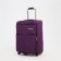Small 20 suitcase, a lightning department, with extension, code castle, 3 wheels, 2 outer pockets, purple color