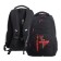 Youth backpack 47 x 32 x 17 cm, Grizzly, ergonomic back, laptop department, black