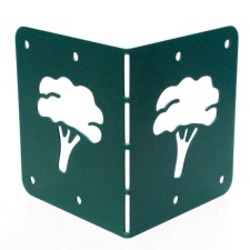 801-025GR corner bracket for Broccoli Broccoli 801-025GR 8.8x8.8x10 cm