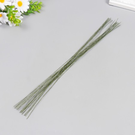 Wire for creativity is green ”(set of 20 pcs) 0.3 mm, 36 cm