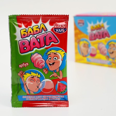 Sweet cotton wool "Babble Vata", assorted, 5 g-5