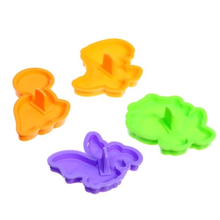 Euryses Set for playing with plasticine "Dinomir", 6 jars of plasticine-15