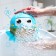 The bath toy "Osminog", bubbles, on the suction cup