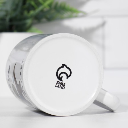 Set of paired mugs sublimation "dinosaurs", with application-2