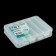 Box for wobblers and balancers VB-3, 2-way, 5+5 departments, 200 x 160 x 45 mm, white