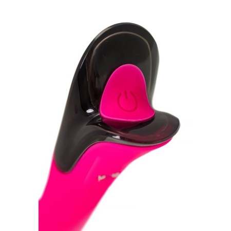 Vibrator Eroteq Mecawn, silicone, 20.5 cm, pink-13