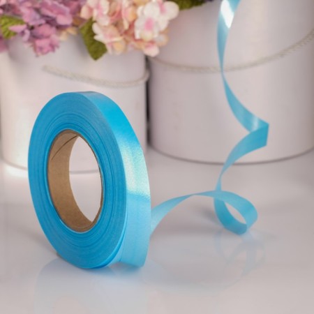 Tape for decor and gifts, blue, 2 cm x 100 m