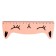 Wooden line 15 cm Devente Cat, curly (barcode), mix x 4 colors, cardboard box