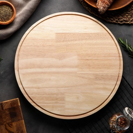 Cutting board Magistro "oak", d = 35 cm, oak