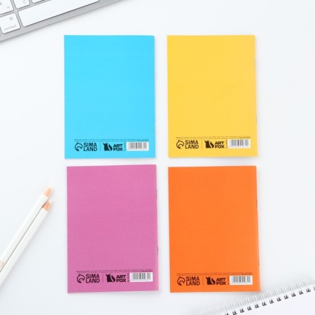 Mix of notebooks in a cage A6, 12 sheets "Beasts"-7