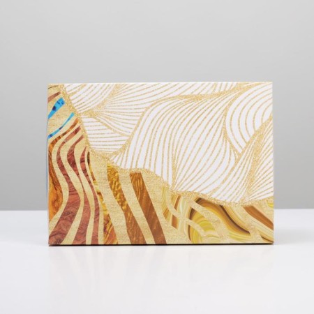 Gift folding box, packaging, “texture”, 21 x 15 x 7 cm-3