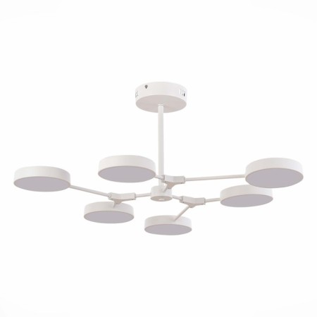 Ceiling EVOLUCE lamp. Sle6003-502-06. Monta. 6x10 watts, LED, 3000K-6000K, 6600 LM, 89x89x32 cm, white color-5