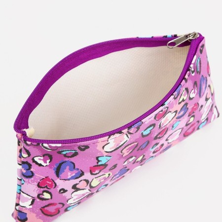 Lightning cosmetic bag, pink color-2