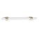 Cappio pk117 bracket handle, m/o 128 mm, white/gold color