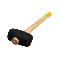 Kiyanka scrap, wooden handle, black rubber, 55 mm, 450 g