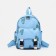 Baby backpack on lightning, blue color