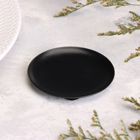 Summary Metal "plate", 7.6 cm, black muars-1