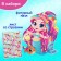 Figure puzzle with rhinestones "Sea Princess", 70 parts