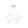 LED LED suspension Ambrella Light, Linetech, FL5595, LED, 60 W, 4800LUM, 3000-6400K, white color