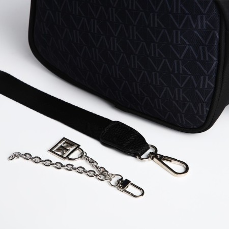 Women's textile bag nk, 19x14x6 cm, black-5