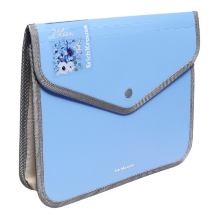 The A5+, 600 μm button, Erichkrause "Matt Pastel Bloom", with extension, opaque, with textile insert, mix-6