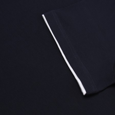T-shirt male, dark blue color, size 50-2