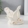 Souvenir Ceramics "Two Swan on the Wave" with a white-gold 11.5x10.5x10 cm