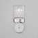 Sconces with a glass ceiling Calle, 40W, E27, 20x11x23.5 cm