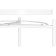 TRAY 1 Metal coffee table, white 46x46x52 cm