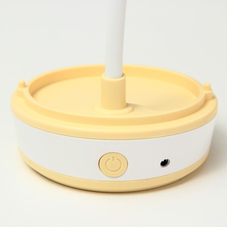 Linei table lamp LED 2W USB AKB yellow 10.5x10.5x37 cm Risalux-10