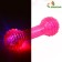 The toy luminous for dogs "Round bone", TPR, 15 cm, pink