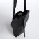 Female Cross-Bodi Bag on the button, black color