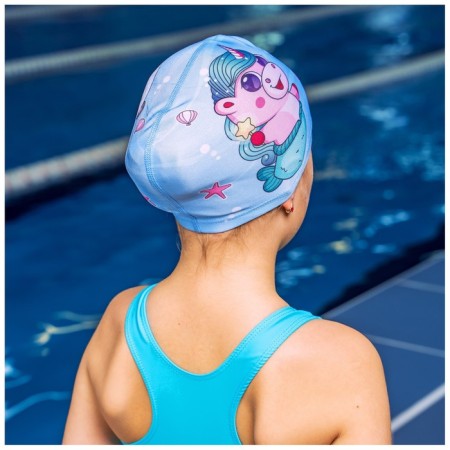 Hat of swimming children's Onlytop "Milot", fabric, girth 46-52 cm-4