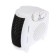 Centek CT-6001, spiral, floor, 2000 watts, up to 20 m², white
