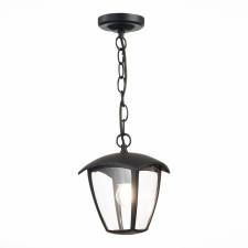 Светильник уличный подвесной St Luce. SL081.403.01. Sivino. 1х40 Вт, E27, 17х23 см, цвет чёрный