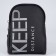 Youth bag over the shoulder Keep Distance, black color