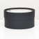 Gift box "Black", black, hooked with a window, 21 x 11 cm
