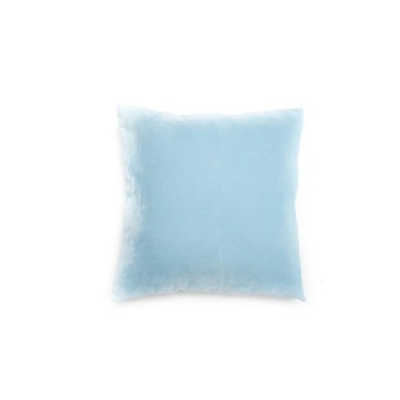 Branded pillow, 40x40 cm, light blue color