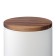 Smart Solutions storage bank, ceramic, white color, 350 ml