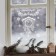 Stickers for the windows "Old Watch", reusable, 33 x 50 cm, new year