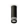 Ambrella Light overhead lamp, XS6343042, MR16 GU5.3 LED 10 watts, black sand, white matte