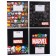 A set of notebooks 10 pieces, 18 sheets, in a cage, cover covered paper, Marvel