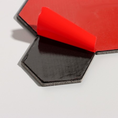 Self -adhesive panel 30*30cm mosaic honeycomb, dark-2