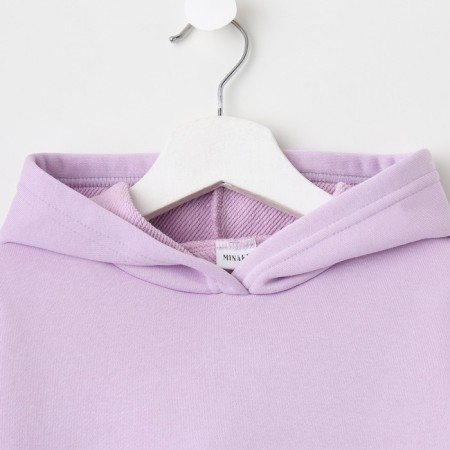 Kids (hoodies, trousers) minku lavender color, height 152 cm-8