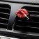 Decoration in a car deflector, lipstick lips