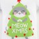 Body crumb I "Winter Party", height 80-86 cm, white