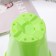 Pot for flowers "Rose", 2 l, d = 14 cm, green color